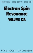 M C R Symons Electron Spin Resonance (Hardback) (UK IMPORT)