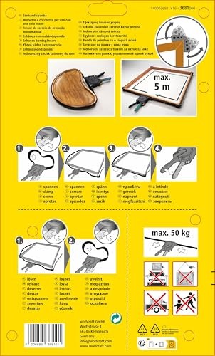  wolfcraft One-Hand Frame Clamp I 3681000 I For clamping rect Tools & Hardware
