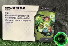 HEROCLIX Lantern Legacy OS003 HEROES OF THE PAST One-Shot Card