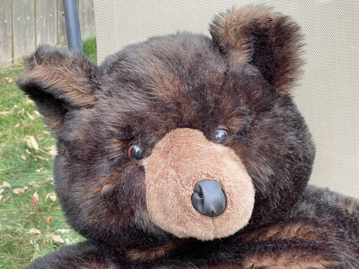 ぬいぐるみ vintage teddy bear large size Vintage FAO Schwarz Fifth Avenue Brown Grizzly Teddy Bear 36