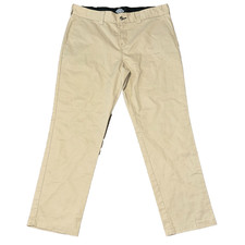 Dickies Skateboarding Work Pants Mens 36x30 Khaki Built in Flex