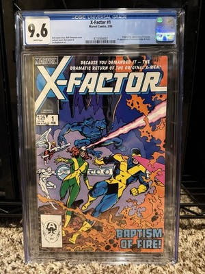 X-Factor #1 CGC 9.6 Origin & 1st Appearance of X-Factor
