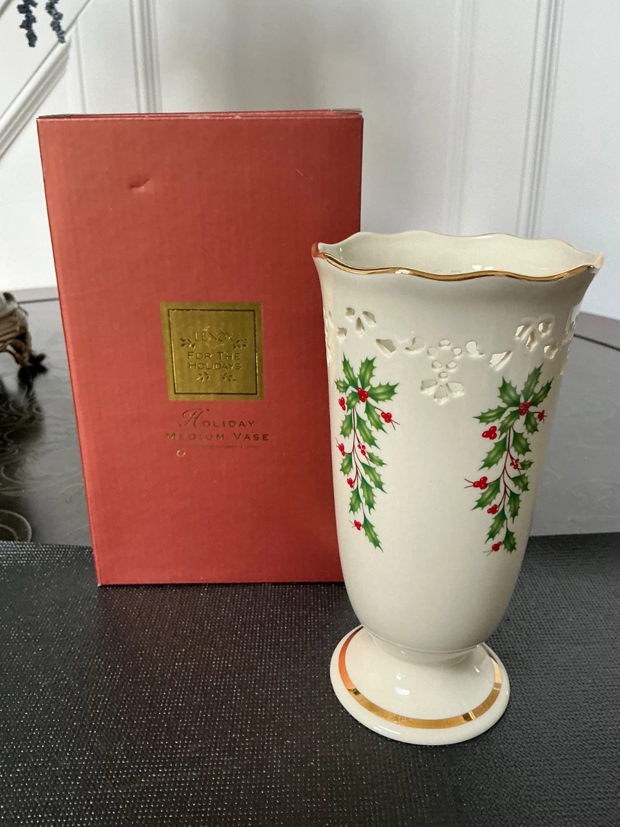 LENOX レノックス Holiday Vase クリスマス ホリデー ベース lenox christmas vase products for sale | eBay