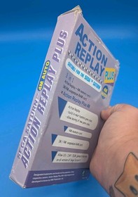 Action Replay 4M Plus Cartridge Sega Saturn Backup RAM Memory Cheat Expansion