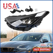 For 2020 2021 2022 2023 Hyundai Sonata LED Headlight Assembly Driver Left DRL