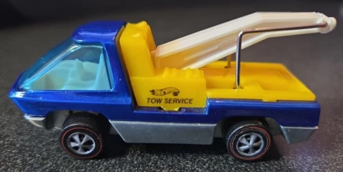 Hot Wheels Redline The Heavyweights BLUE Tow Truck RESTORED