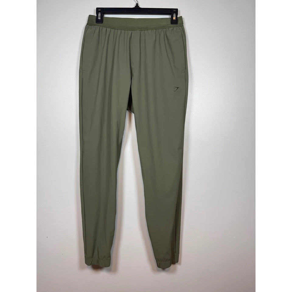 Joggers de estudio Gymshark para hombre, azul marino y verde oliva, paquete de 2 talla M Foto 2 de 4