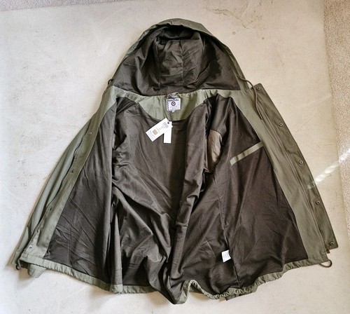 LAMBRETTA Parka Uomo 3XL XXXL Retro Mod Ska Impermeabile Verde Cachi - Foto 5 di 20