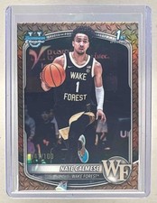 Nate Calmese 2025 Bowman Chrome #BCP-92 Steel Metal Refractor 1st RC /100