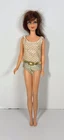 Vintage Barbie 1966 Twist 'n Turn Casey Auburn/Red Hair #1180 Gold Swimsuit