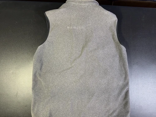 Lands End ThermaCheck Fleece Men’s Large 42-44 Gray Full Zip image 13
