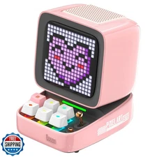Divoom Ditoo Retro Pixel Art Game Bluetooth Speaker with 16X16 LED App Contro