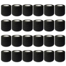 Tattoo Grip Cover Wrap - 24Pcs 2" x 5 Yards Disposable Cohesive Tattoo Grip T...