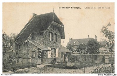 BABP3-0372-77 - FONTENAY-TRESIGNY - Chalet Der Villa Von Marie