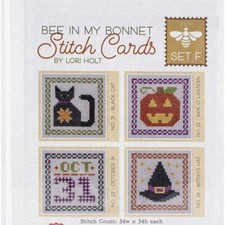 Buzzing Frenzy Stitch Card - A Bee-Inspired Pattern for Your Bonnet   