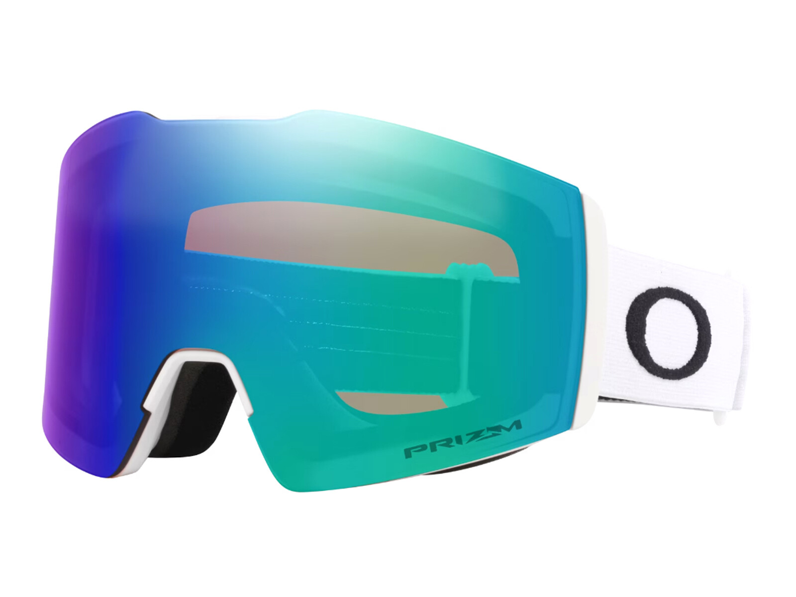 OAKLEY MASCHERA SCI SNOWBOARD OO7103 67 FALL LINE M MATTE WHITE/PRIZM ARGON