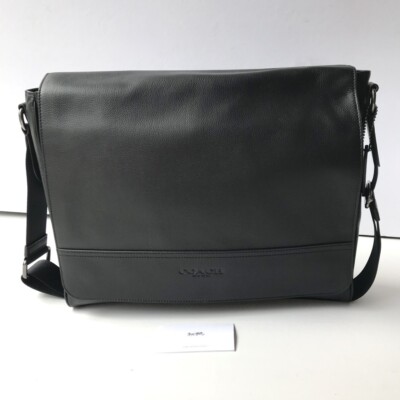 genuine leather messenger bolsa