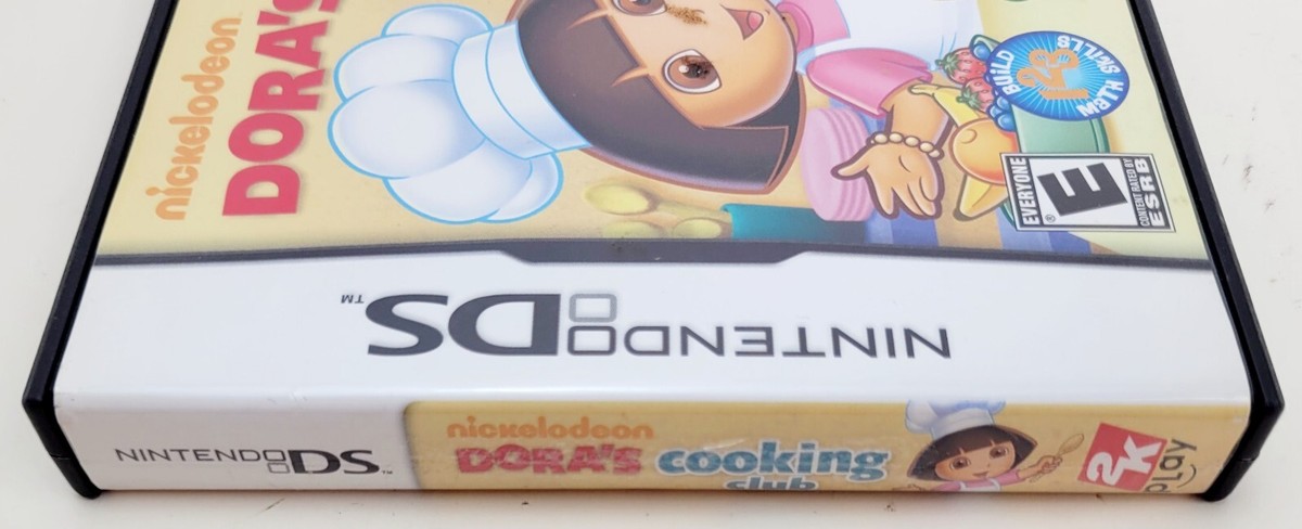 Dora the Explorer: Dora's Cooking Club (Nintendo DS, 2010) Case