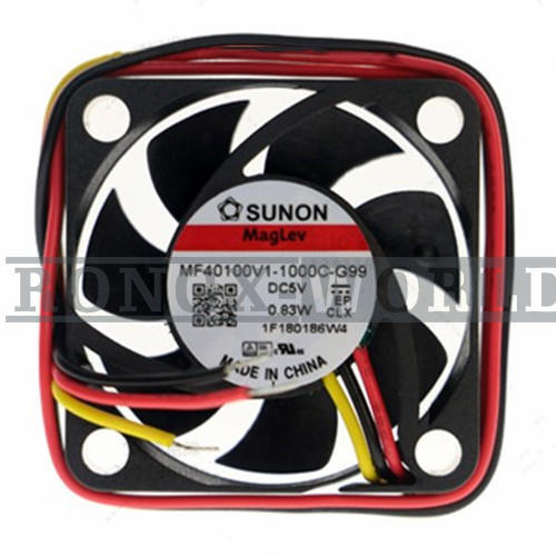 1PCS New SUNON MF40100V1-1000C-G99 5V 0.83W 4010 4CM 3-pin cooling fan - Picture 1 of 1