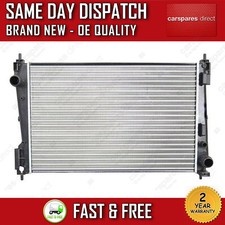 FIAT PUNTO / GRANDE PUNTO / BRAVO / DOBLO 2005-ON MANUAL ENGINE COOLING RADIATOR
