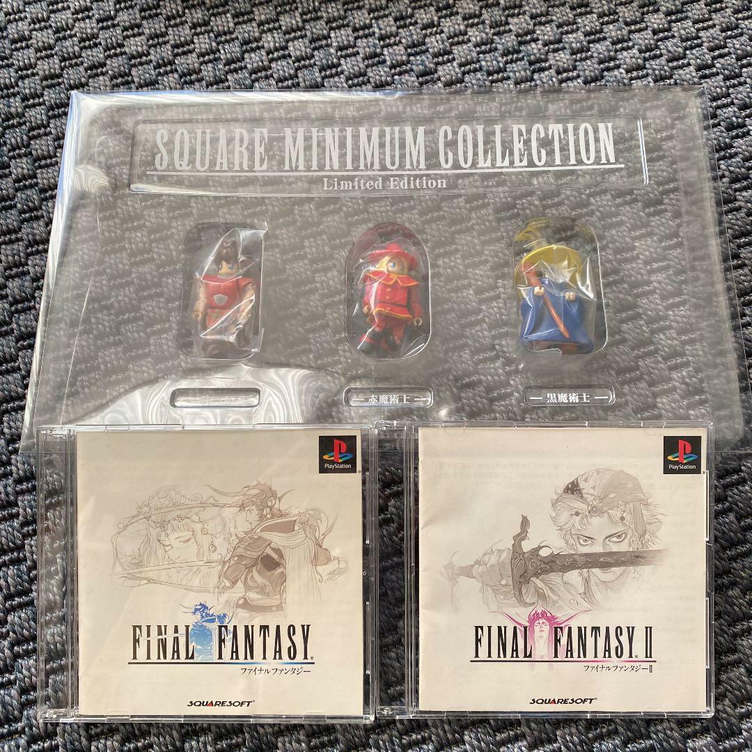 PS1 Final Fantasy 1 ＆ 2 I II Premium Package SQUARE ENIX