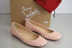 christian louboutin spike flats