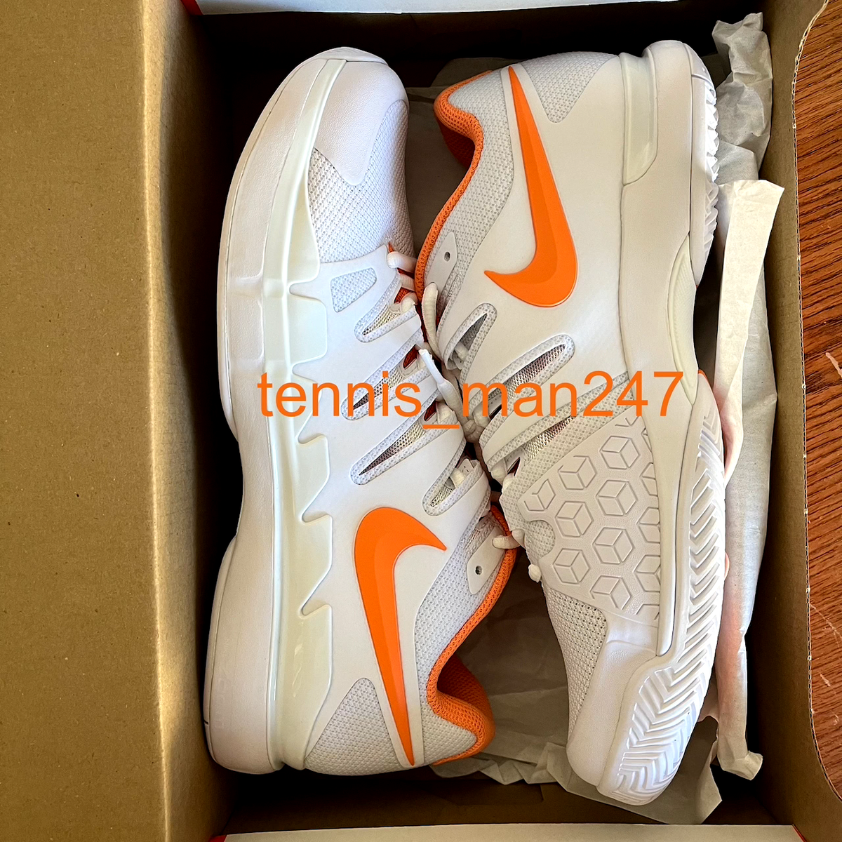 Nike Kei Nishikori Custom PE Zoom Vapor X Tennis Shoes Uniqlo