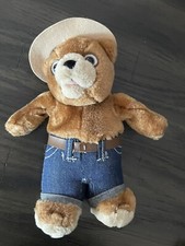 VTG IBT Forest Service Mascot Smokey the Bear Plush Stuffed Animal Toy Doll 9"