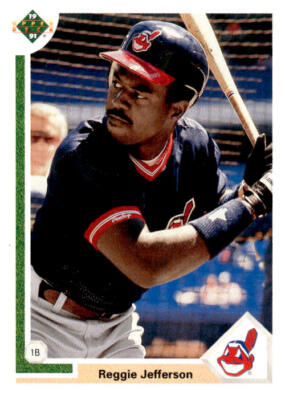 1991 Upper Deck Final Edition #73F Reggie Jefferson Cleveland Indians