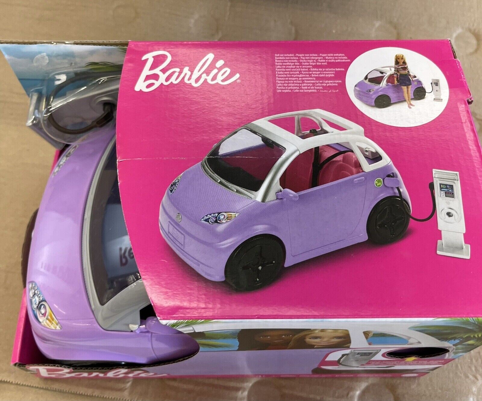 Barbie - Coche Eléctrico Para Muñecas En Oferta Barbie - Coche Eléctrico Para Muñecas - Imagen 2