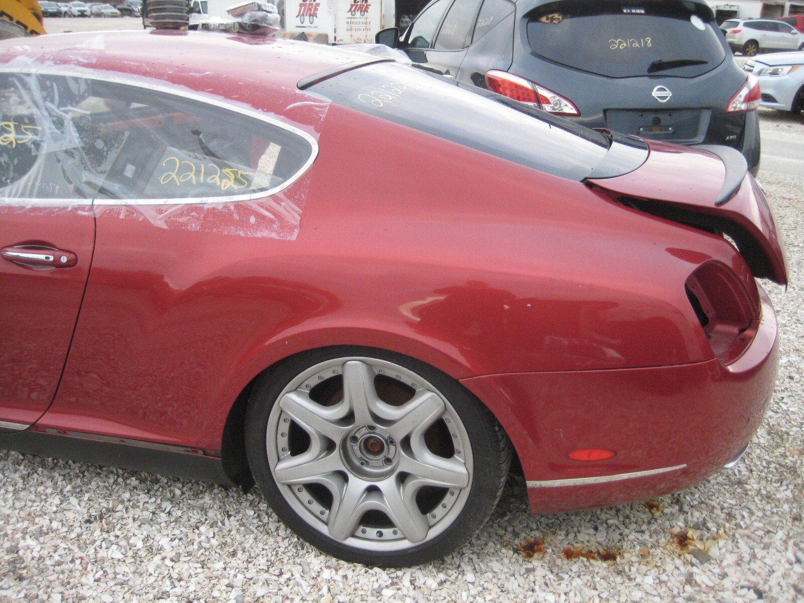 2003-2010 BENTLEY CONTINENTAL GT BOOT LID/TRUNK LID 3W8827025C