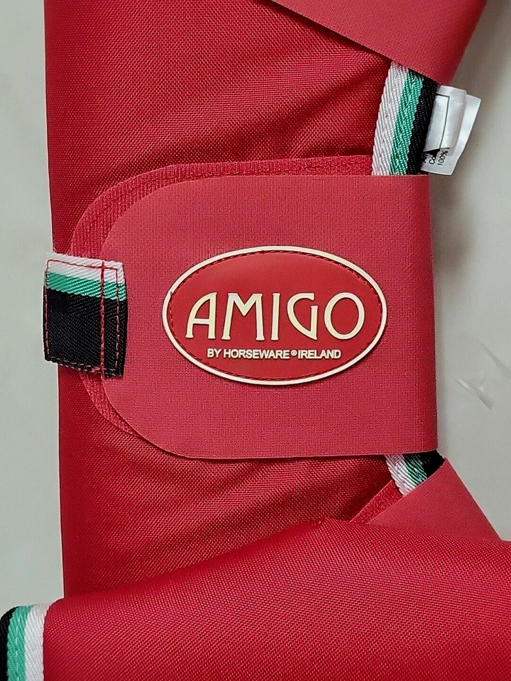 Botas de Viaje Amigo de Horseware Ireland Rojo/Blanco/Verde/Negro Pony DBRTOO PY NUEVAS Foto 4 de 4