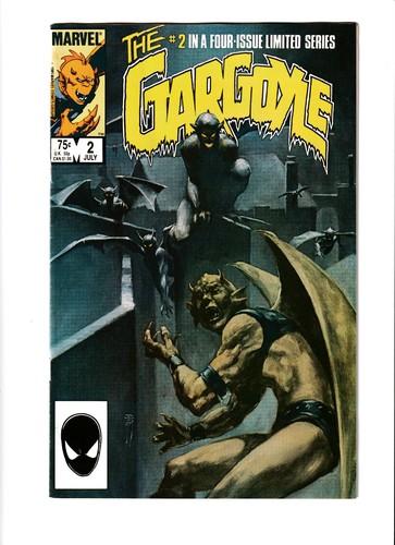 The Gargoyle #2,3 Marvel 1985 Copertine dipinte in perfette condizioni/nm. Jon Muth & Dan verde - Foto 2 di 5