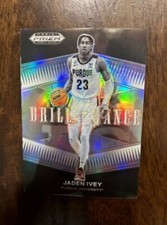 2022-23 Prizm Draft Picks Basketball Brilliance Hyper #BR-JI Jaden Ivey