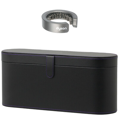 Dyson Supersonic  Haartrocknerbox Aufbewahrungskoffer schwarz + Filter Reinigungsbürste Pro