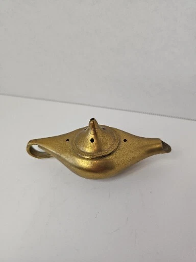 Brass genie sale lamp incense burner