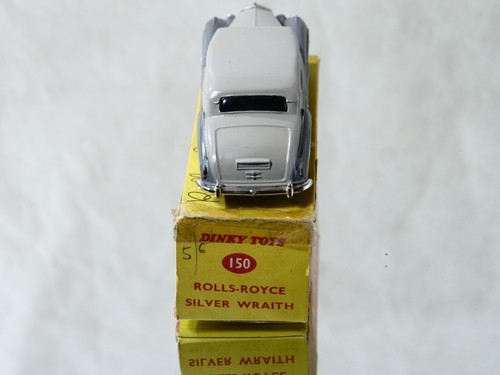 Dinky Toys GB N° 150 ROLLS ROYCE Silver Wraith 1/43 En Caja - Imagen 8 de 12