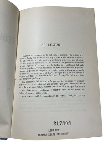 Teorias Esteticas By Carlos Garcia Prada 1962 Hardcover - Picture 6 of 8