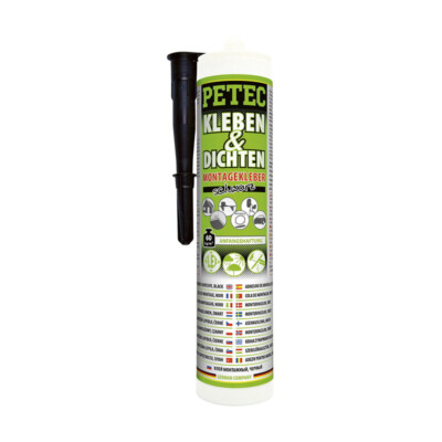 Bonding & Sealing PETEC Mounting Adhesive Black 94729