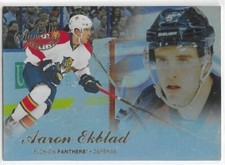 AARON EKBLAD 2014-15 Flair Showcase Hockey ROOKIE card #54 Florida Panthers NM