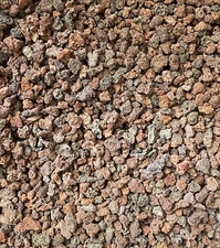 3/8" Horticultural Medium Red Lava for Cactus & Succulent, Bonsai Tree Soil Mix