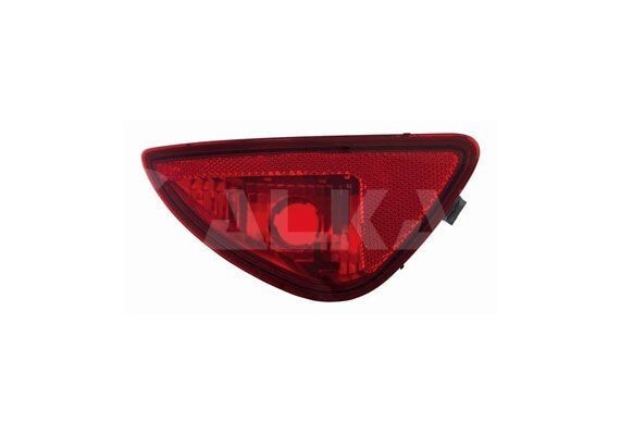 Feu de brouillard arrière ALKAR 2231187 contre l'humidité pour Renault Clio 3 portes et 5 portes