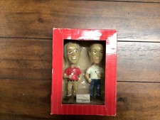 2007 CINCINNATI REDS ANNOUNCERS MARTY AND THOM BRENNAMAN DUAL BOBBLEHEAD