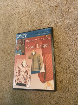 SEWING WITH NANCY RUNWAY FINISHES COOL EDGES DVD NEW 