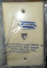 LEVITON BEIGE 4-WIRE PHONE JACK RJ11 MODULAR TELEPHONE WALL PLATES—LOT OF 7 — photo 4