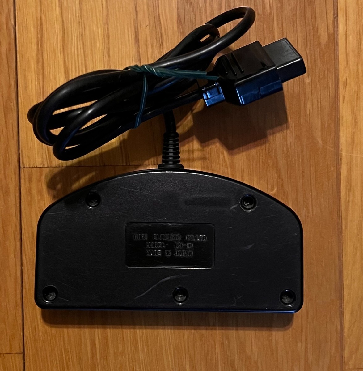 Famicom Hori Commander Gamepad Model HJ-10 Turbo Controller Black