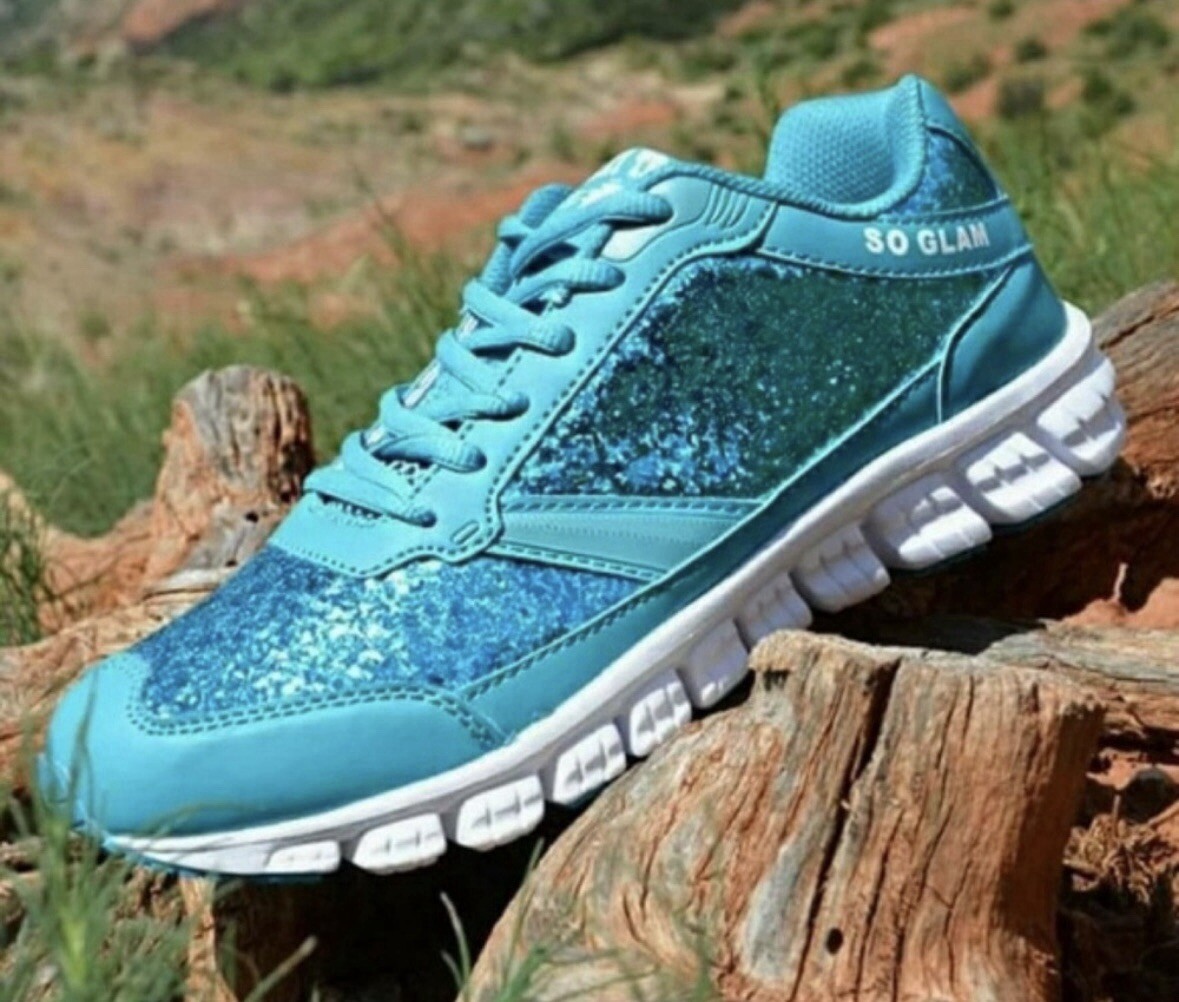 crazy train glitter shoes