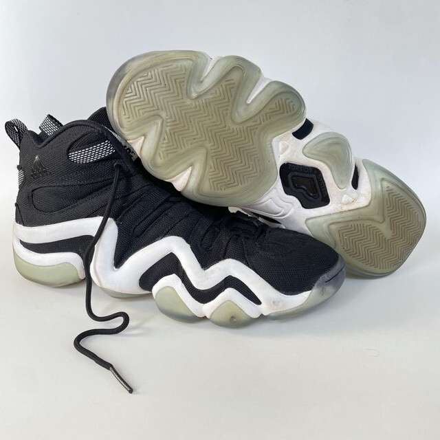 ADIDAS CRAZY 8 'BLACK CANVAS'. KOBE. Size 11 1/2. No box. Slight