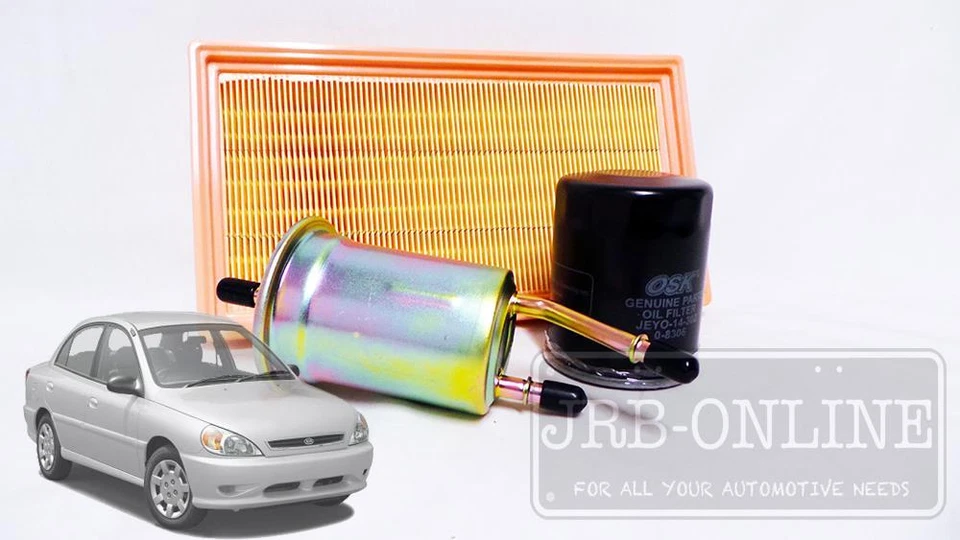 For Kia Rio BC A5D 1.5L 4cyl 2000~2005 AIR OIL FUEL FILTER SERVICE KIT - image 4 of 4