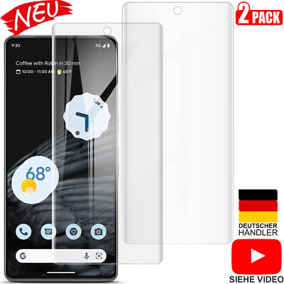 Hydrogel Panzerfolie für Google Pixel 7 / Pixel 7 Pro Displayschutz Schutzfolie